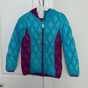 Goose Down 650 Fill Hooded Gerry Kids youth Parka Jacket Coat Charlotte Hornets